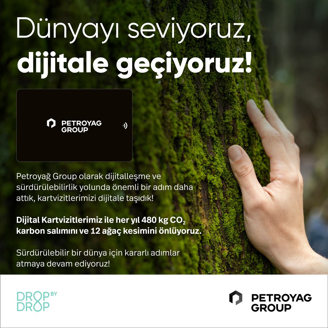Dijitalleşme ve sürdürülebilirlik hedeflerimiz doğrultusunda “Dijital Kartvizit” dönemine geçtik!