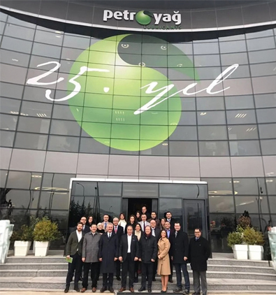 SABANCI ÜNİVERSİTESİ ORTAK DÜZENLEDİĞİ AİLE İŞLETMELERİNDE KURUMSALLAŞMA DERSİ PETROYAĞ ZİYARETİ